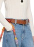 Figure View - Click To Enlarge - MY BOB - Cherokee Leather Belt