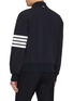 Back View - Click To Enlarge - THOM BROWNE - 4-Bar Bomber Jacket