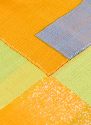 Detail View - Click To Enlarge - MAPOÉSIE - Nuance Cotton Silk Scarf