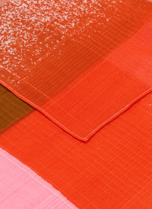 Detail View - Click To Enlarge - MAPOÉSIE - Nuance Cotton Silk Scarf