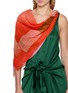 Figure View - Click To Enlarge - MAPOÉSIE - Nuance Cotton Silk Scarf