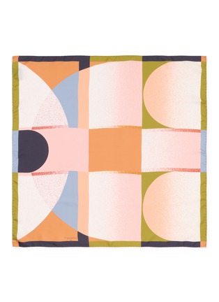Main View - Click To Enlarge - MAPOÉSIE - Moonlight Silk Square Scarf