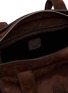 Detail View - Click To Enlarge - MIU MIU - Utilitaire Suede Leather Shoulder Bag