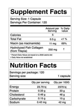  - TONIK - No.6 Marine Collagen Capsules