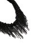 Detail View - Click To Enlarge - MARC LE BIHAN - Glass Beaded Knitted Steel Chain Necklace