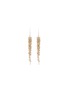 MARC LE BIHAN ACCESSORIES Steel Bead Embellished Chain Single Drop Earring