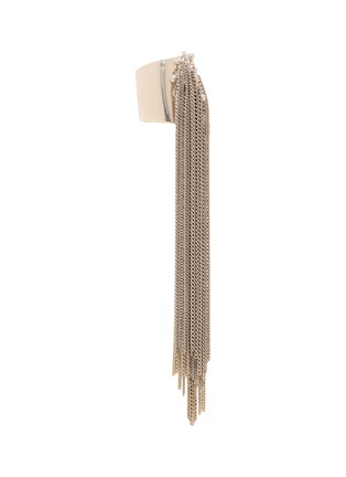 Main View - Click To Enlarge - MARC LE BIHAN - Steel Silver Bead Embellished Single Cuff Earring