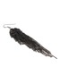 Detail View - Click To Enlarge - MARC LE BIHAN ACCESSORIES - Bead Embellished Steel Chain Single Drop Earring