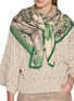 Figure View - Click To Enlarge - INOUI EDITIONS - Piranesi SIlk Blend Square Scarf