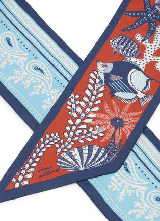 Detail View - Click To Enlarge - INOUI EDITIONS - Neptune Silk Scarf