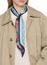 Figure View - Click To Enlarge - INOUI EDITIONS - Neptune Silk Scarf
