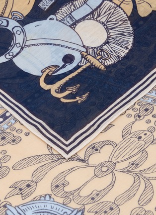 Detail View - Click To Enlarge - INOUI EDITIONS - Octopus Silk Blend Scarf