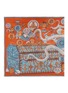 Detail View - Click To Enlarge - INOUI EDITIONS - Octopus Cotton Silk Scarf