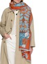 Figure View - Click To Enlarge - INOUI EDITIONS - Octopus Cotton Silk Scarf