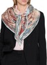 Figure View - Click To Enlarge - INOUI EDITIONS - Piranesi SIlk Blend Square Scarf
