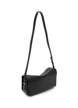 Detail View - Click To Enlarge - BALENCIAGA - Medium Le 7 Leather Shoulder Bag