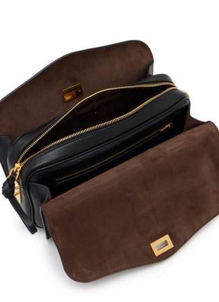 Detail View - Click To Enlarge - BALENCIAGA - Medium Le 7 Leather Shoulder Bag