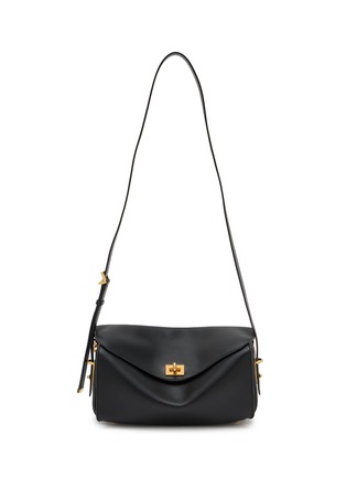 Main View - Click To Enlarge - BALENCIAGA - Medium Le 7 Leather Shoulder Bag