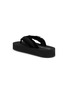  - BALENCIAGA - Flat Jet Lag Frayed Strap Satin Thongs