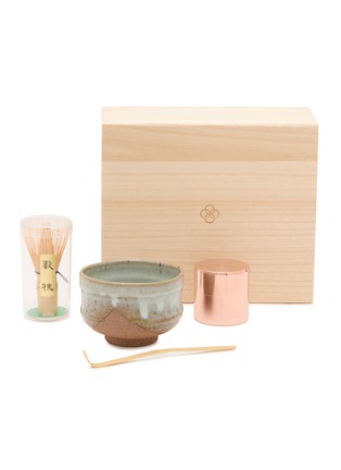 Main View - Click To Enlarge - POJ STUDIO - Matcha Tea Set — Silver