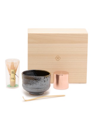 Main View - Click To Enlarge - POJ STUDIO - Matcha Tea Set — Black