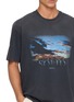  - SOLID HOMME - Seoul Graphic Print T-Shirt