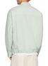 Back View - Click To Enlarge - SOLID HOMME - Layered Chequered Drawstring Hem Shirt