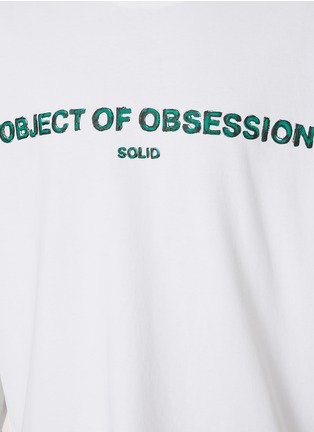  - SOLID HOMME - Printed Cotton T-shirt
