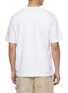 Back View - Click To Enlarge - SOLID HOMME - Printed Cotton T-shirt