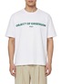 Main View - Click To Enlarge - SOLID HOMME - Printed Cotton T-shirt