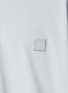  - SOLID HOMME - Leather Patch Cotton T-shirt