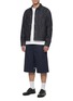 Figure View - Click To Enlarge - SOLID HOMME - Japanese Dark Wash Denim Trucker Jacket