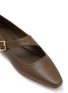 Detail View - Click To Enlarge - PEDDER RED - Cora Buckled Leather Flats