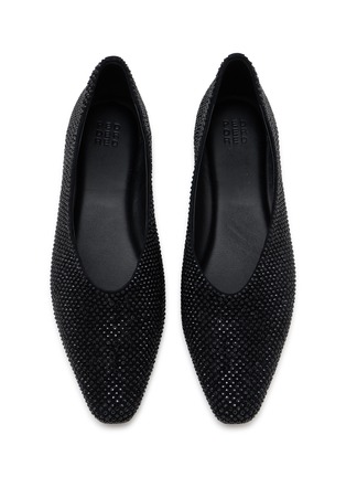 Detail View - Click To Enlarge - PEDDER RED - Cameron Rhinestone Embellished Flats