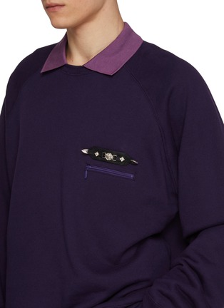  - TOGA VIRILIS - Polo Collar Sweatshirt