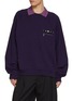 TOGA VIRILIS Polo Collar Sweatshirt