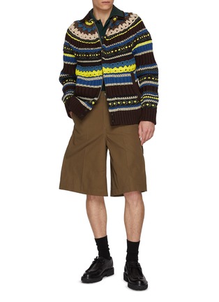 Figure View - Click To Enlarge - TOGA VIRILIS - Canvas Shorts