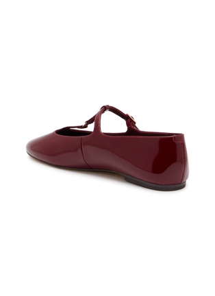  - PEDDER RED - Rylee Patent Leather Mary Jane Flats