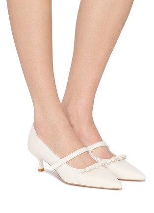 Figure View - Click To Enlarge - PEDDER RED - Luna 46 Leather Pumps