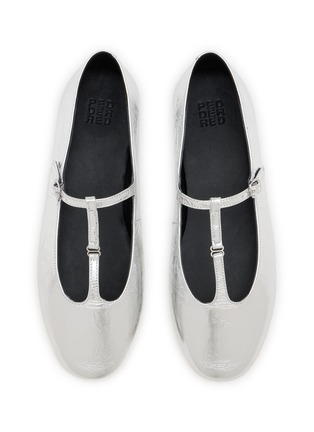Detail View - Click To Enlarge - PEDDER RED - Rylee Leather Mary Jane Flats