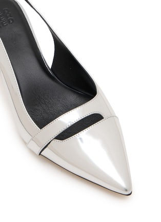 Detail View - Click To Enlarge - PEDDER RED - Layla 46 Leahter Slingback Pumps