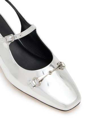 Detail View - Click To Enlarge - PEDDER RED - Bently 32 Leather Slingback Pumps