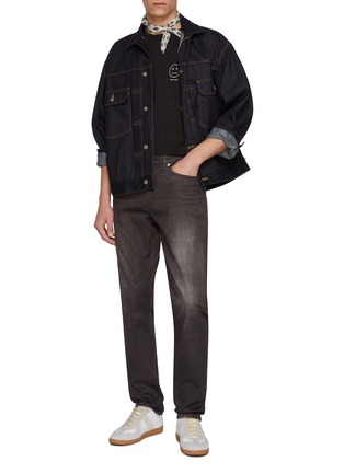 Figure View - Click To Enlarge - RAG & BONE - Fit 3 Miramar Aero Stretch Dark Wash Jeans
