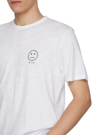  - RAG & BONE - Sour Face Embroidered Cotton T-Shirt