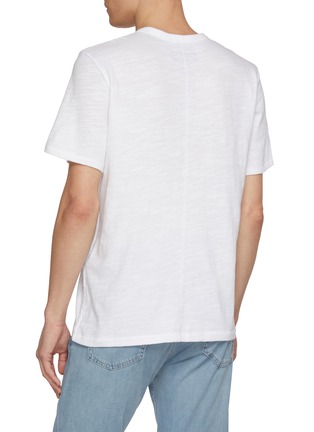 Back View - Click To Enlarge - RAG & BONE - Sour Face Embroidered Cotton T-Shirt