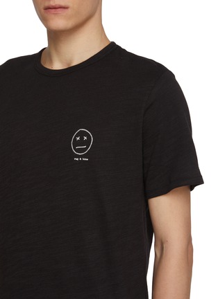  - RAG & BONE - Sour Face Embroidered Cotton T-Shirt