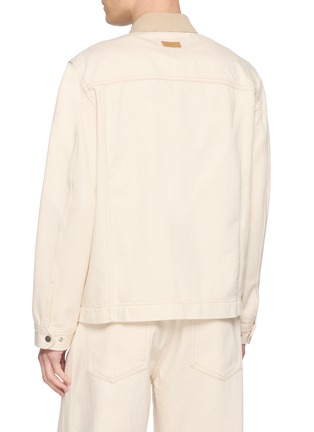 Back View - Click To Enlarge - RAG & BONE - Dwight Light Wash Denim Jacket