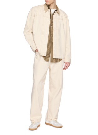 Figure View - Click To Enlarge - RAG & BONE - Dwight Light Wash Denim Jacket