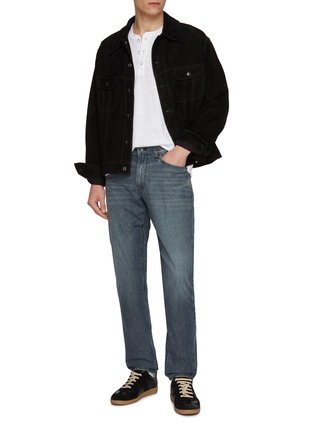 Figure View - Click To Enlarge - RAG & BONE - Classic Flame short sleeves Henely