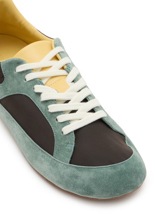 Detail View - Click To Enlarge - EQUIL - Cyprisny Suede Nylon Women's Sneakers